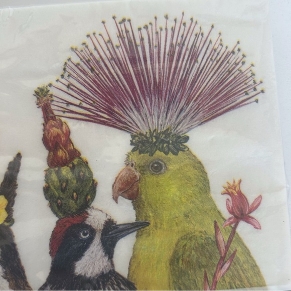 PAPER PRODUCTS DESIGN NAPKINS AND NAPKIN HOLDER NWT - Picture 10 of 14